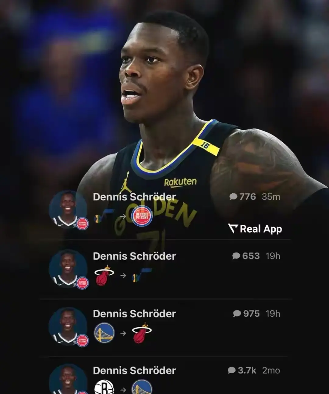 赛季挡拆防, Chara, 落点