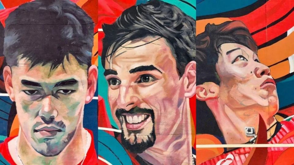 击力的彩绘, 着东南亚历